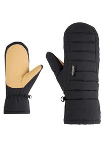 F&auml;ustlinge Ziener "ISCADA-Z MITTEN glove", Damen, Gr. S, schwarz, Materialmix, Handschuhe F&auml;ustlinge