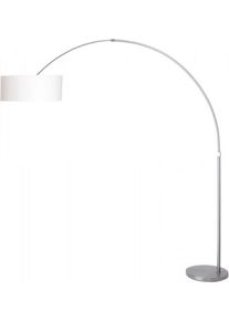 Steinhauer STRESA Bogenlampe Edelstahl, 1-flammig