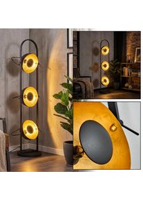 hofstein Jarin Stehleuchte Schwarz, 3-flammig