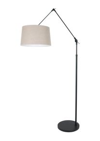 Steinhauer Prestige Chic Bogenleuchte Schwarz, 1-flammig