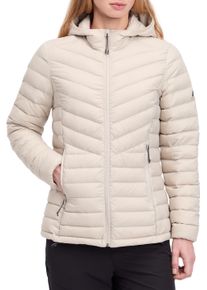 Outdoorjacke McKINLEY "Jacke Arlo JKT W", Damen, Gr. 48, beige, Obermaterial: 100% Polyamid. Futter: 100% Polyamid. Wattierung: 90% Daunen, 10% sonstige Federn, eingesetzt B&uuml;ndchen mit Gummizug, Jacken Outdoorjacke