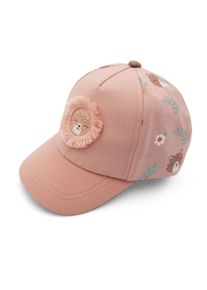 Baseball Cap MaxiMo, Jungen, Gr. 45/47, dogwood, multicolor, Canvas, Obermaterial: 100% Baumwolle, Caps Baseball Cap, Rosa,Tiger-Motiv, Basecap, Klettverschluss, Kleinkind M&auml;dchen