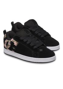 Sneaker DC Shoes "Court Graffik", Herren, Gr. 18(55), rosa (rose), Obermaterial:57.05% Leder, 28.2% Synthetikmaterial, 13.87% Microfaser, 0.88% Textil;, Schuhe Sneaker