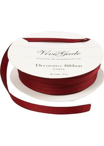 Creativ Company, Geschenkverpackung, Textilband 15 m Rot (1x)