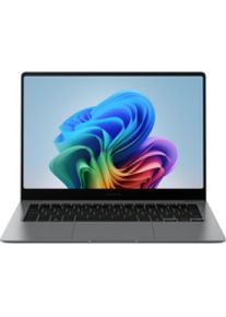 Samsung Galaxy Book5 Pro (14", Ultra 7, 16 GB), a Copilot+ PC (14", 512 GB, 16 GB, Deutschland, Intel Core Ultra 7 256V), Notebook, Grau