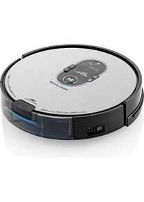 2THETA ETA Falco Smart, Staubsauger Roboter, Silber, Schwarz