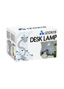 Izoxis, Tischlampe, Tischleuchte mit Clip &ndash; weiss 19455