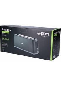 Edm Toaster 07798 Black Design 900 W Lang, Toaster, Schwarz