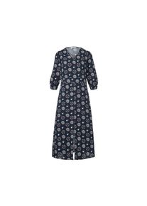 Tchibo - Kleid mit Print - Damen - Gr. 46 - dunkelblau