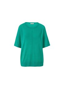 Tchibo - Feinstrick-Shirt mit Leinen - Damen - Gr. S - blau