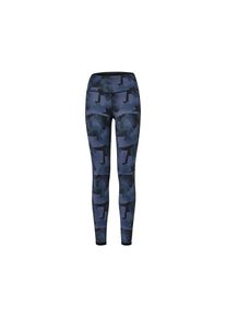 Tchibo - Wende-Sporttight - Damen - Gr. S - schwarz/print