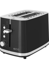 ECG ST 2766 Vintage Nero, Toaster, Schwarz