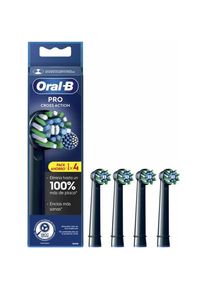 Oral-B, Zahnb&uuml;rstenkopf, CROSS ACTION cabezales #negro 4 u (4 x)