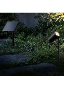 Ip44.de Piek Projecteur solaire, LED, 93076-CB,