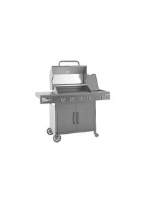 Hanseatic Gasgrill &raquo;4-Brenner Rockford Black&laquo; BxTxH: 112x113x59cm, mit 2 Grillrosten