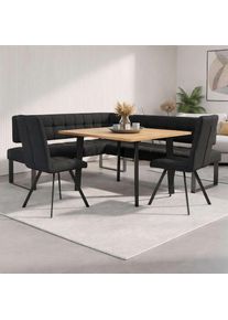 Home Affaire Eckbank &raquo;Mia K&uuml;chenbank, Polsterbank, Esszimmerbank, 207x167 cm&laquo; Moderne Bank und Farben, Sitzplatzanzahl: 5, Frei in Raum stellbar