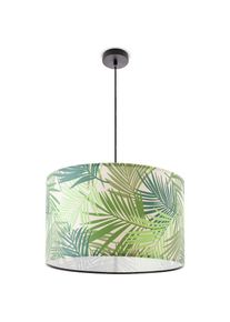 Paco Home Pendelleuchte &raquo;Ostende 534&laquo; E27 Esstisch Lampenschirm K&uuml;chenlampe Wohnzimmer Modern Jungle Palme