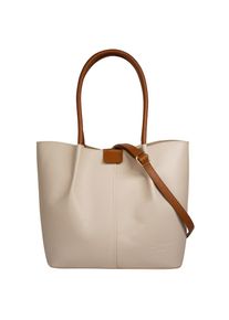 Samantha Look Henkeltasche echt Leder, Made in Italy