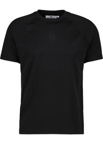 Sergio Tacchini Funkcion&aacute;lis felső 'Rispecchio' F&eacute;rfi fekete , M&eacute;ret XL