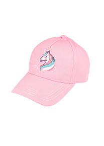 Baseball Cap MaxiMo, Jungen, Gr. 53/55, rosa, Stoff, Baumwollmischung, Caps Baseball Cap, Basecap, Einhorn, Klettverschluss, M&auml;dchen