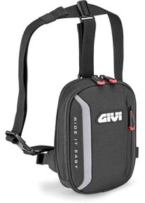 Givi Easy-Bag Easy09, torba na nogę , kolor: czarny/szary , rozmiar: S