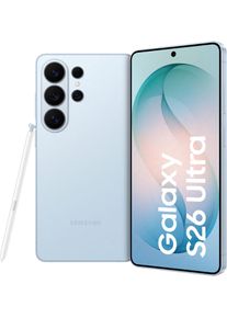 Samsung Smartphone "Galaxy S26 Ultra", Energieeffizienz: A, sky blau, 512 GB, Mobiltelefone, Smartphone