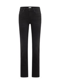 Straight-Jeans Mustang "Damen Style Shelby Straight", Damen, Gr. 31, L&auml;nge 34, 701 dunkelgrau, Denim/Jeans, 80% Baumwolle, 17% Polyester, 3% Elasthan, unifarben, straight fit, Jeans Straight-Jeans