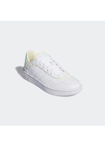 Sneaker adidas Sportswear "HOOPS 3.0 SE", Damen, Gr. 37, wei&szlig; (cloud wei&szlig;, easy gelb, halo mint), Synthetik, Schuhe Sneaker
