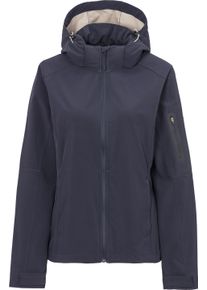 Outdoorjacke McKINLEY "DA.-JACKE MOUNT BONA W", Damen, Gr. 52, navy, Web, Obermaterial: 92% Polyester, 8% Elasthan, Jacken Outdoorjacke, w&auml;rmeisolierend, atmungsaktiv, superelastisches Material, winddicht