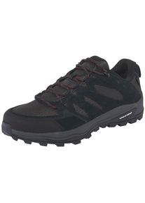 Wanderschuh Columbia "REDMOND&trade; IV LOW WATERPROOF", Herren, Gr. 42, rot (schwarz, mountain rot), Mesh, Synthetik, Schuhe Wanderschuh, wasserdicht