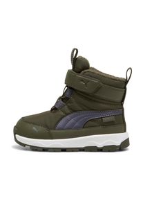 Puma Pojkar Sn&ouml;boots 'Evolve Puretex' m&ouml;rkbl&aring; / oliv Storlek 20