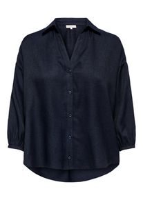 Only Carmakoma Kvinnor Blus 'CARLulu' nattbl&aring; Storlek M