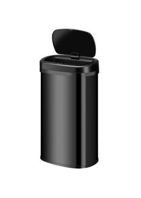 Juskys Szemetes automatikus &eacute;rint&eacute;smentes 60 L fekete