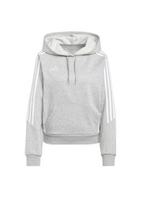 adidas Performance Kvinnor Sport sweatshirt 'Tiro 24' gr&aring;melerad / vit Storlek XXXL/4XL