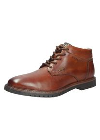 Bugatti M&auml;n Boots med sn&ouml;rning brun Storlek 45