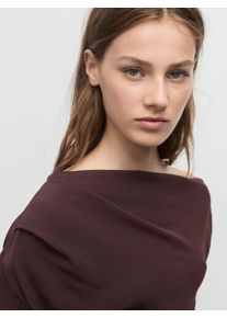 Mango Kvinnor Blus 'URUS' brun Storlek S
