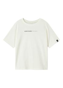 name it Pojkar T-shirt 'NKMNELSON' svart / vit Storlek 134/140