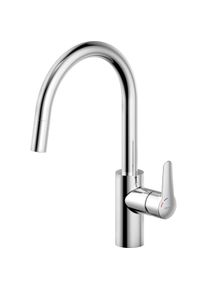 Bravat Oslo K&uuml;chenarmaturen 3517332 Sp&uuml;ltischarmatur mit herausziehbarer Geschirrbrause (Niederdruck), mit Auszugsbrause, chrom