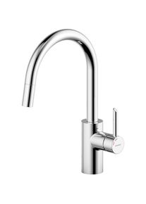 Bravat Berlin K&uuml;chenarmaturen 3554242 mit Auszugsbrause, chrom