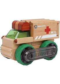 Small Foot Konstruktionsspielzeug Ambulanz | mehrfarbig