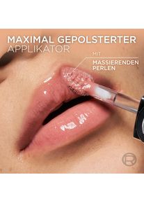 L'Or&eacute;al L'OR&Eacute;AL PARIS, Damen, Lipgloss &raquo;PARADISE PLUMP AMBITION HYALURON LIP OIL&laquo; das die Lippen in nur einem Wisch voller & geschmeidiger macht, 101-Cristal 