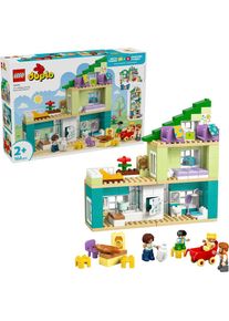Lego , Konstruktionsspielsteine &raquo;Modernes Familienhaus mit Figuren &ndash; 3-in-1-Set (10470)&laquo; Lego DUPLO Town; Made in Europe, bunt,