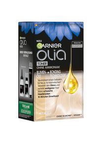 Garnier, Haart&ouml;nung &raquo;Garnier Olia Toner&laquo; Intensivt&ouml;nung, bis zu 16 Haarw&auml;schen, vegane Formel, 10.2 Perlblond, T&ouml;nungslotion mit dezentem Duft und 