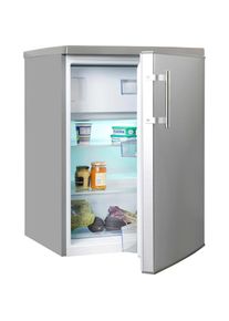 Amica, Table Top K&uuml;hlschrank &raquo;KS 361 115-1 E&laquo; 85 cm hoch 60 cm breit, edelstahl optik,