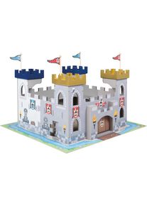 Roba , Spielwelt &raquo;Ritterburg 3 in 1&laquo; mit Spielunterlage, bunt, Holz,