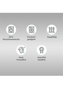 Kangaroos, Unisex, Kinderbademantel &raquo;Dalia, Ideal f&uuml;r Zuhause, Schwimmbad oder im Urlaub&laquo; 1 Stk. Uni-Farben mit Streifen, marine, 104/110 L&auml;nge: 61 cm