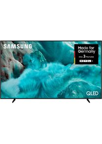 Samsung, QLED-Fernseher &raquo;GQ65Q7FAAU&laquo; 163 cm/65 Smart-TV Quantum HDR, Knox Security, Art Store, 3D Sound, Gaming Hub, AI TV, schwarz, Der Art Store 