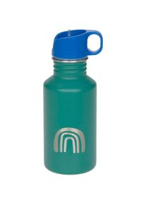L&auml;ssig L&Auml;SSIG, Unisex, Trinkflasche &raquo;Little Gang, Rainbow, green&laquo; inkl. Sportverschluss, green, 500 ml, Edelstahl-Trinkflasche &raquo;Little Gang, Rainbow, green&laquo;