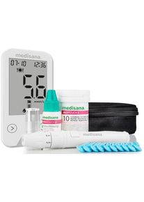 Medisana, Blutzuckermessger&auml;t &raquo;Meditouch 2&laquo; mmol/L, Pr&auml;zise Messgenauigkeit entsprechend der neuen ISO 15197, wei&szlig;, Kunststoff, Inklusive Starterset: 