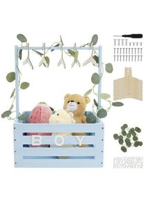 Jokapy Babykorb mit Griff | blau